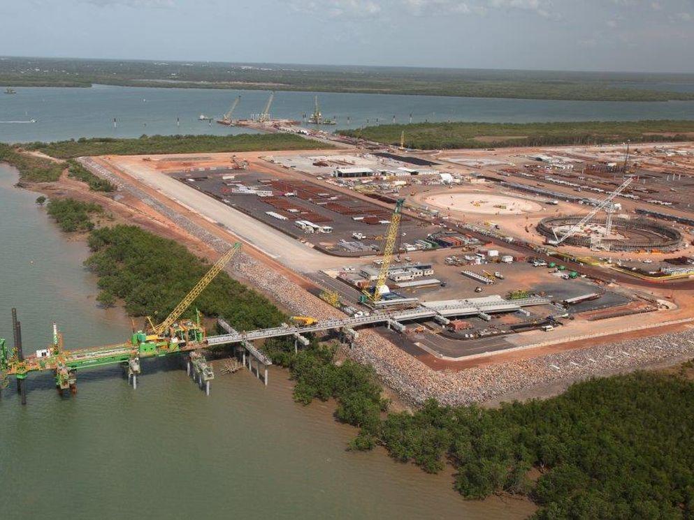 Product Loading Jetty Ichthys, Darwin, Australia