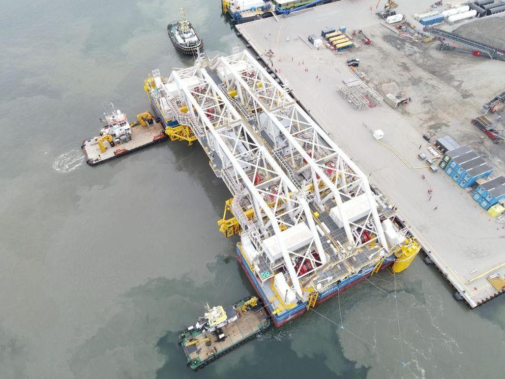 immersion pontoon 