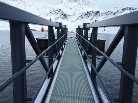 King Edward Point bridge